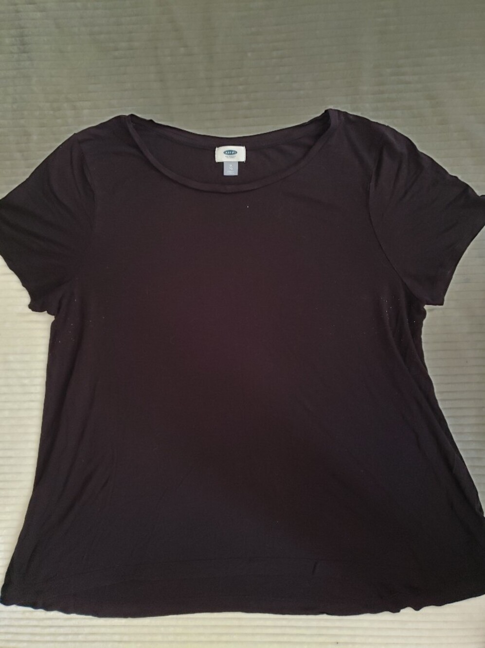 Old Navy Black Short Sleeve Crew Neck Tee XL